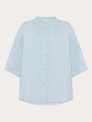 KnowledgeCotton Apparel - WMN Organic Linen Shirt GOTS/Vegan Shirts 1009 Skyway
