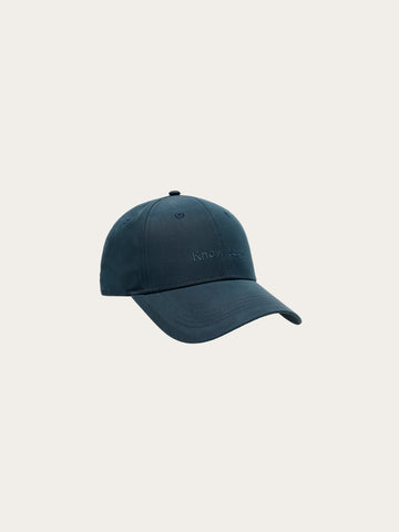 KnowledgeCotton Apparel - UNI Vent canvas 200 cap Caps 1001 Total Eclipse