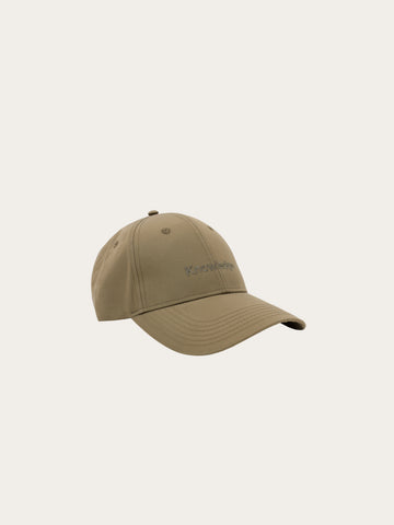 KnowledgeCotton Apparel - UNI Vent canvas 200 cap Caps 1068 Burned Olive